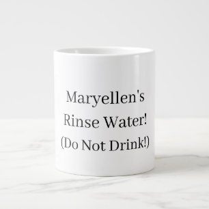 Personalised "Rinse Water" Mug for artists