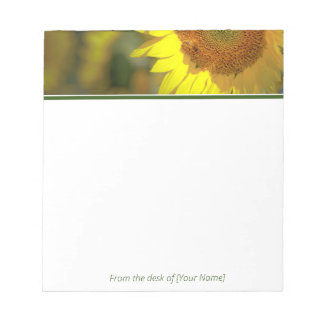 Personalised "Rise and Shine" notepad