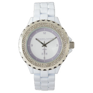 Personalised RN Medical Symbol Nurse Graduation Watch