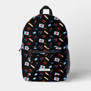 Personalised RN Nursing Med School Student Pattern Printed Backpack