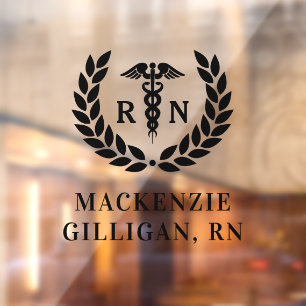 Personalised RN Nursing School Graduation Elegant