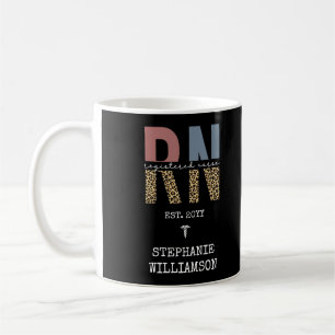 Personalised RN Registered Nurse Graduation Coffee Mug