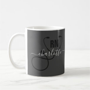 Personalised RN Registered Nurse Graduation Coffee Mug