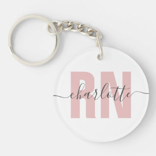 Personalised RN Registered Nurse Graduation Gifts Key Ring