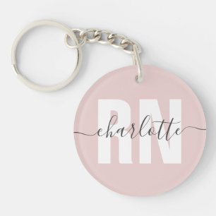 Personalised RN Registered Nurse Graduation Gifts Key Ring