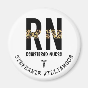 Personalised RN Registered Nurse Graduation Gifts Magnet