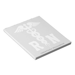 Personalised RN Registered Nurse Graduation Gifts Notepad
