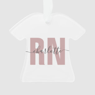 Personalised RN Registered Nurse Graduation Gifts Ornament