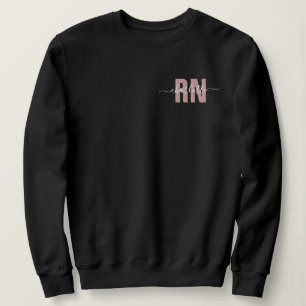 Personalised RN Registered Nurse Graduation Gifts Sweatshirt