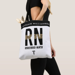 Personalised RN Registered Nurse Graduation Gifts Tote Bag