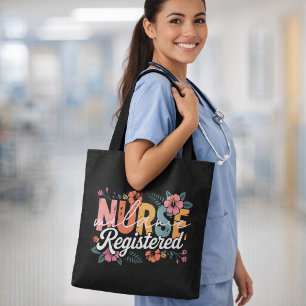 Personalised RN Registered Nurse Graduation Tote Bag