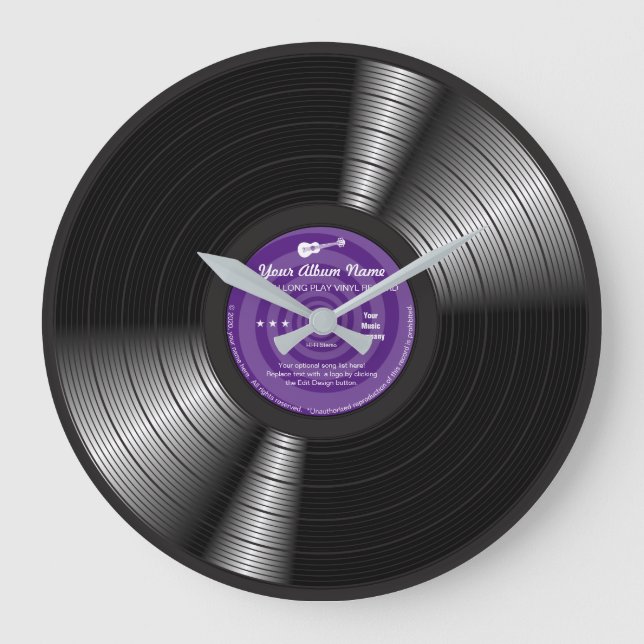 Personalised Rock around the Clock LP (Front)