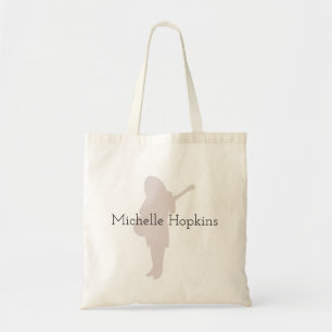 Personalised Rock Band for musician, guitarist Tote Bag