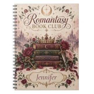 Personalised Romantasy Book Club Notebook
