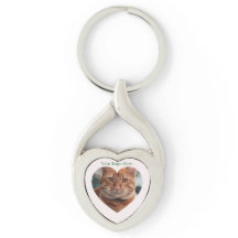 Personalised Romantic Photo Keyring