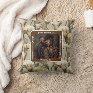 Personalised Romantic Throw Pillow For In-Laws
