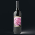 Personalised Rose Bottle Labels<br><div class="desc">Personalised Pink Rose Bottle Labels Classic Rose Labels for Wine, Beer, Custom Rose Champagne Bottle Labels and Invitations. Romantic Valentines Rose Bottle Labels and Your Name here Rose Gifts for Weddings Anniversary Birthday and Stylish Any Day Pink Rose Labels and Keepsakes by Artist / Designer Kim Hunter. See www.kimhunter.ca for...</div>