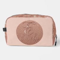Personalised Rose Gold Glitter Name Design – Emely