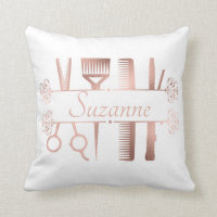 Personalised Rose Gold hair Stylist Hairdresser