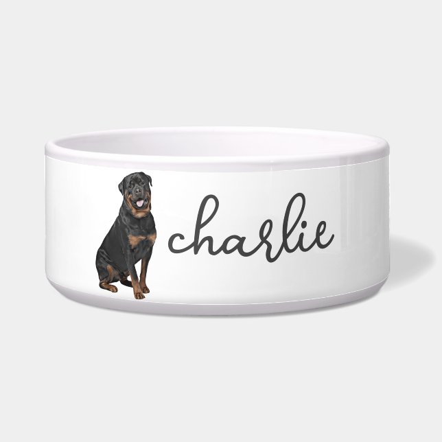 Personalised Rottweiler Food (Front)