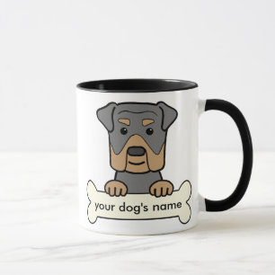 Personalised Rottweiler Mug