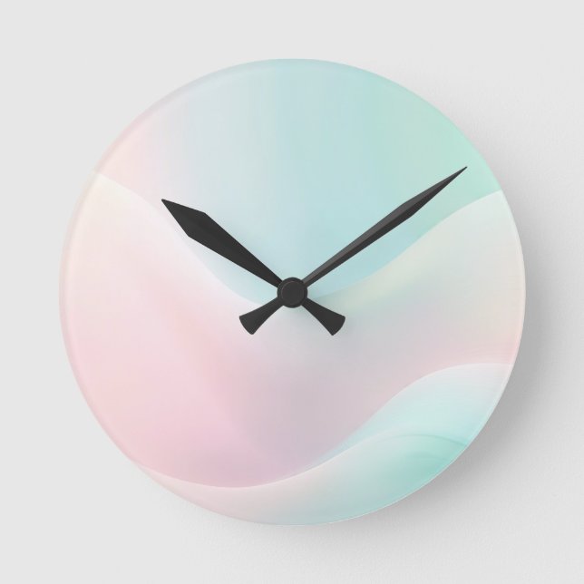 Personalised Round Clock (Front)