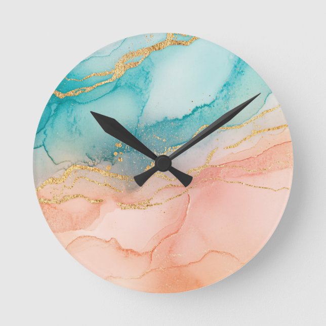 Personalised Round Clock (Front)