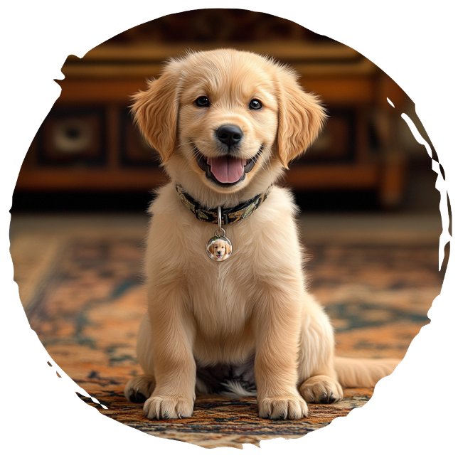 Personalised Round Pet Tag (Creator Uploaded)