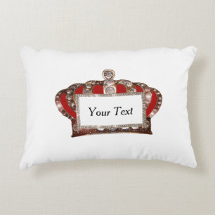 Personalised “Royal Crown” Decorative Cushion