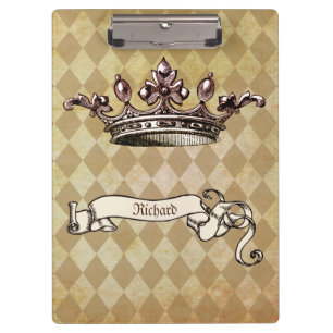 Personalised Royal Decree Clipboard