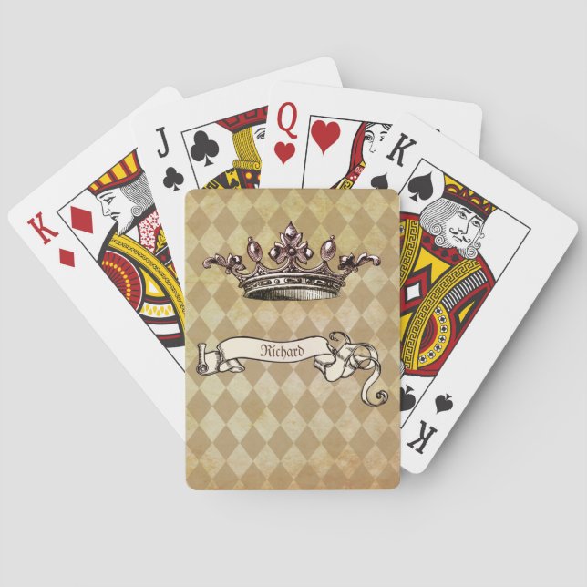 Personalised Royal Decree Playing Cards (Back)