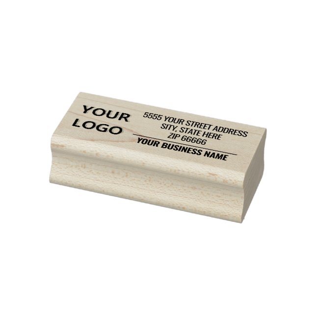 Personalised Rubber Stamp Your Logo Address Name (Stamp)