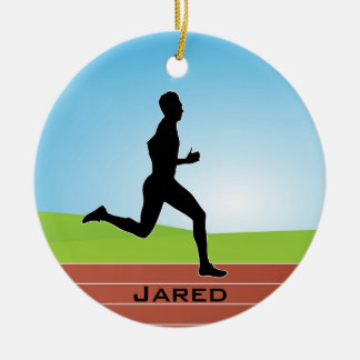 Personalised Runner Ornament
