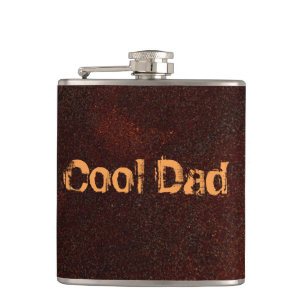Personalised Rust Art Cool Fun Unique  Hip Flask