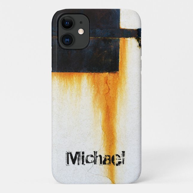 Personalised  -  Rusted Bar Wall Case-Mate iPhone Case (Back)
