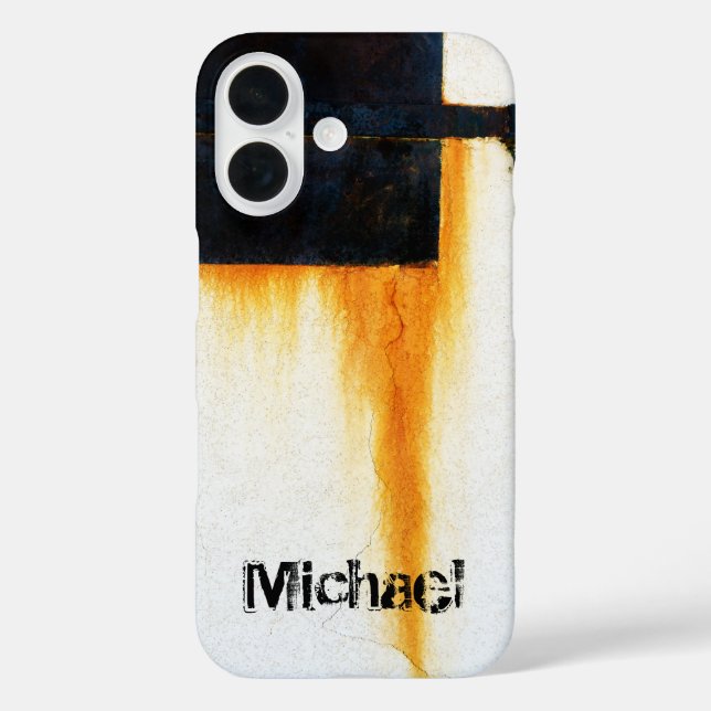 Personalised  -  Rusted Bar Wall Case-Mate iPhone Case (Back)