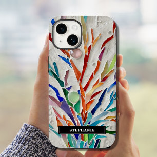 Personalised Rustic Case-Mate iPhone 14 Case