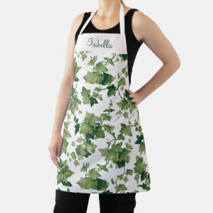 Personalised Rustic Farmhouse Climbing Ivy  Apron