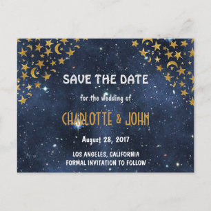 Personalised Rustic Save the Date Postcards