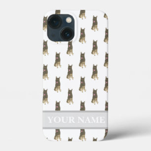 Personalised Sable German Shepherd Dog iPhone 13 Mini Case
