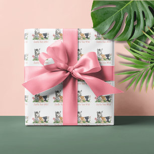 Personalised Safari Animal Wrapping Paper