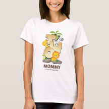 Personalised Safari Birthday Tshirt for Mummy