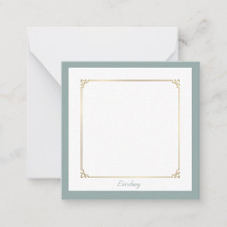 Personalised Sage Note Card
