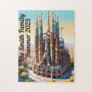 Personalised Sagrada Familia Puzzle