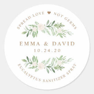 Personalised Sanitizer Sticker Labels