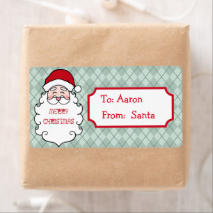 Personalised Santa Christmas Gift Tags