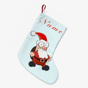 Personalised Santa Christmas Stocking with Name