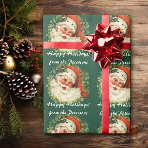 Personalised Santa Christmas Wrapping Paper