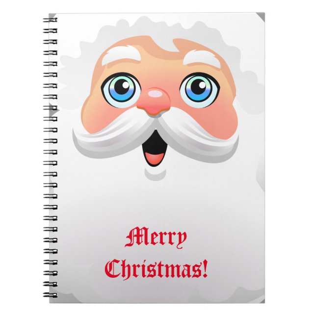 Personalised Santa Claus Notebook (Front)