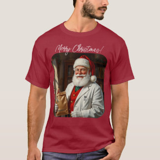 Personalised Santa Claus Pharmacy RX T-shirt